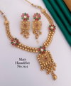 19 Mh Matte Hasadi Set Type Necklace Wholesale Export In India
